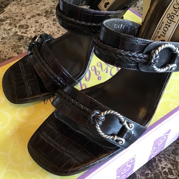 Brighton Raven leather sandals - Picture 7 of 8